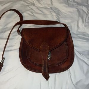Leather Crossbody Bag